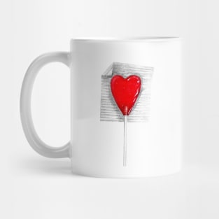 Heart Lollipop Mug